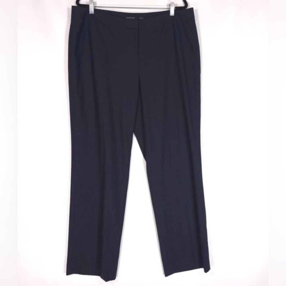 NWOT LAFAYETTE 148 NY BARROW‎ VIRGIN WOOL Blend Pants Trousers Women’s Size 18